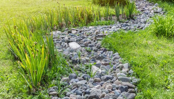 River Rock Garden Installation in Lake Mary